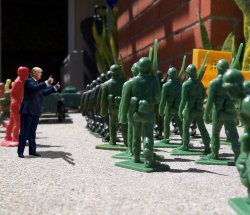 Trump's Toy Soldiers Meme Template
