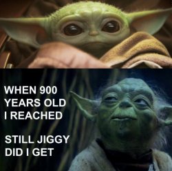 Baby Daddy Yoda Meme Template