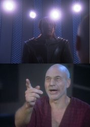 Madred Picard Four Lights Meme Template