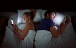 Couple Phone Bed Meme Template