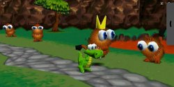 CROC LEGEND OF GOBOS Meme Template