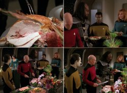 Star Trek Thanksgiving Meme Template
