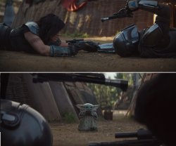 Mandalorian e4 Meme Template