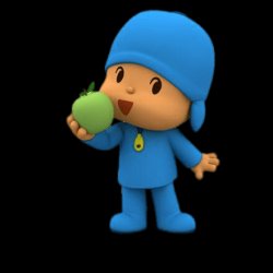 Pocoyo Eat Fruit Meme Template