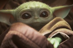 Baby Yoda Gremlin Meme Template