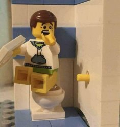 Lego gloryhole Meme Template