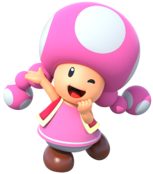 Happy Toadette Meme Template