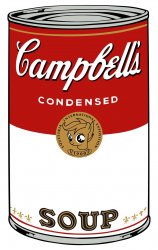 blank Campbell's soup can Meme Template