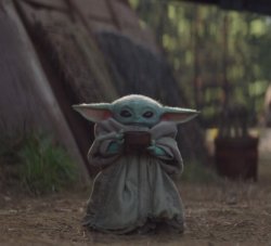 Baby Yoda Soup Meme Template