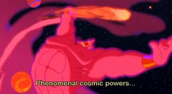 Phenomenal Cosmic Power Meme Template