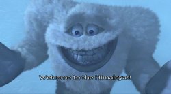 Welcome to the himalayas Meme Template