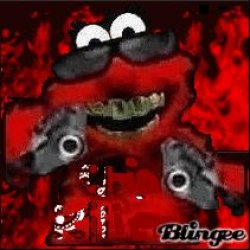 Gangster Elmo Meme Template
