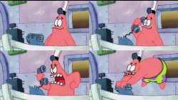 No, this is Patrick Meme Template