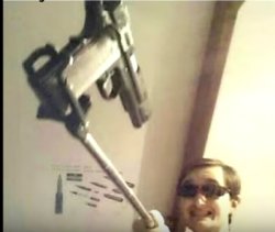 selfie gun Meme Template
