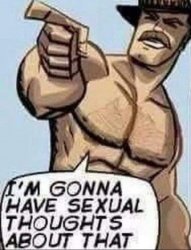 sexual thoughts Meme Template