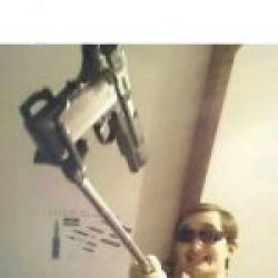 selfie gun Meme Template