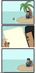 Dessert Island 2 Meme Template