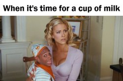 Little Man Good Morning Cup Of Milk Meme Template