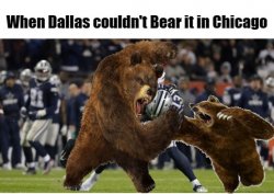 Dallas Couldn't Bear It Meme Template