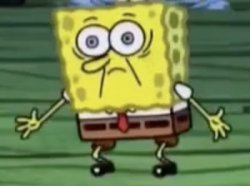 Stunned Spongebob Meme Template