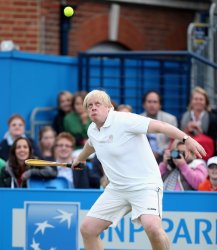 boris johnson tennis Meme Template