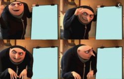 4 panel gru meme Meme Template