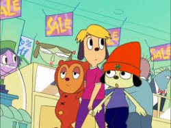 Parappa and the bois going to da shops Meme Template