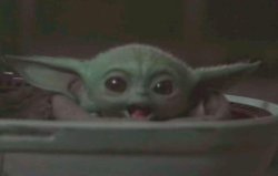 Baby Yoda Surprised Meme Template