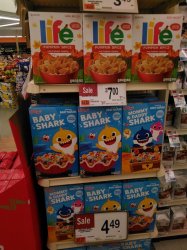 Baby Shark Pumpkin Spice Cereal Killers Meme Template