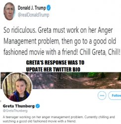 Greta Chill Meme Template