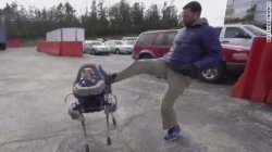 Boston Dynamics Kick Meme Template