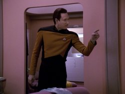 TNG Data You're not my mother! Meme Template