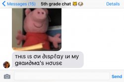 Peppa in house Meme Template