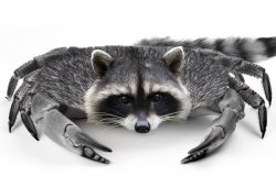 crab raccoon Meme Template