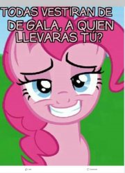 PINKIE PIE GIVING THE READY FOR SEX STARE! Meme Template