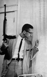 Malcolm X M1 Carbine Rifle Meme Template