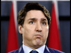 Justin Trudeau scared Meme Template