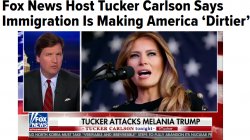 Tucker Carlson hates immigrants Meme Template