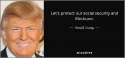Trump social security & Medicare Meme Template