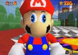Supa Mario 64 Meme Template