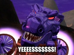 Megatron Yes and No Meme Template