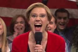 Liz Warren SNL Meme Template