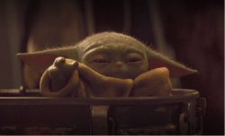Mad Baby Yoda Meme Template