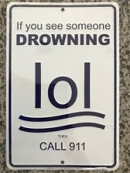if you see someonee drowning LOL Meme Template
