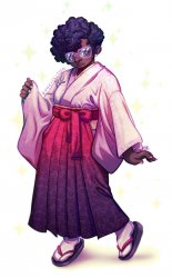 Anime Girl in a Kimono Meme Template