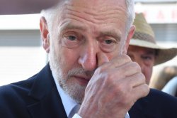 Jeremy Corbyn crying Meme Template