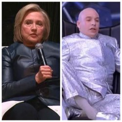 Hillary/Evil Meme Template