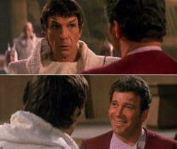 Kirk Spock Star Trek III 02 Meme Template