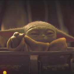 Baby Yoda Force Choke Meme Template