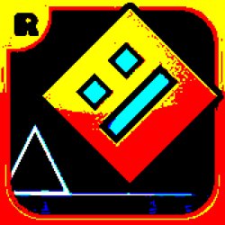 Geometry Dash Intensity Meme Template